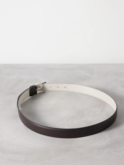 Brunello Cucinelli Leather belt outlook