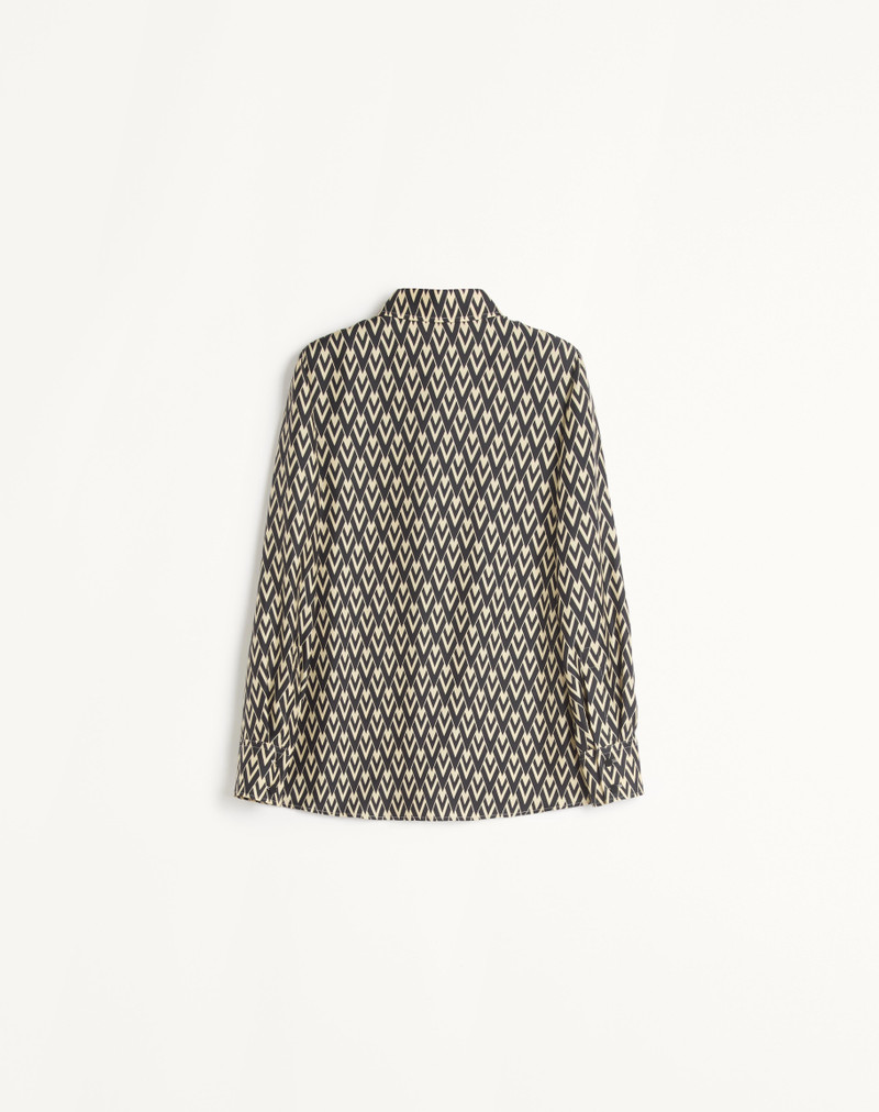 Valentino TOUTE LA V TWILL SHIRT outlook