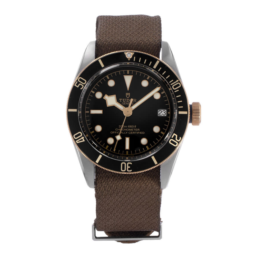 Pre-owned Tudor Black Bay Automatic Chronometer Black Dial Men's Watch 79733 - 2