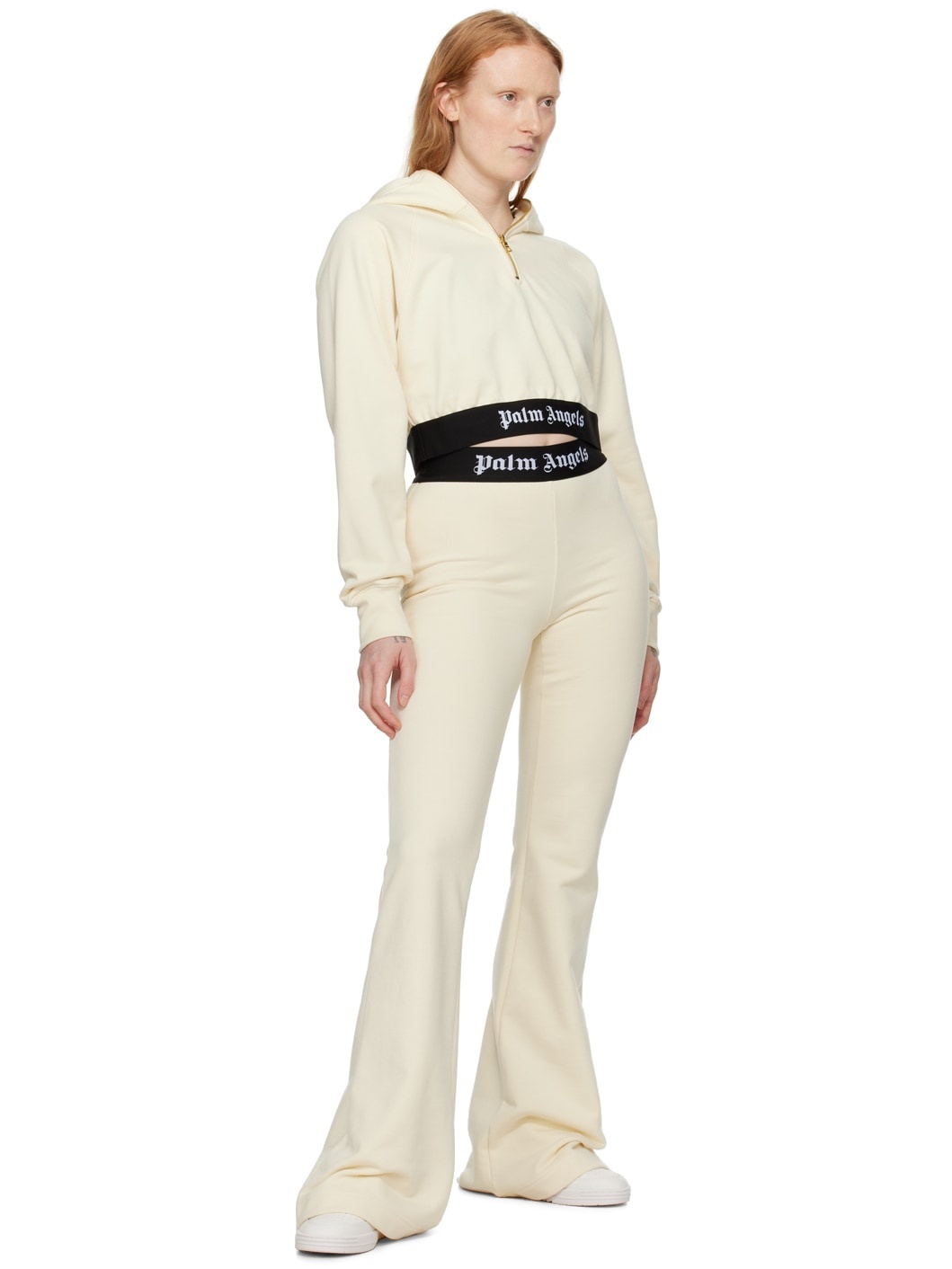 Off-White Flared Lounge Pants - 4