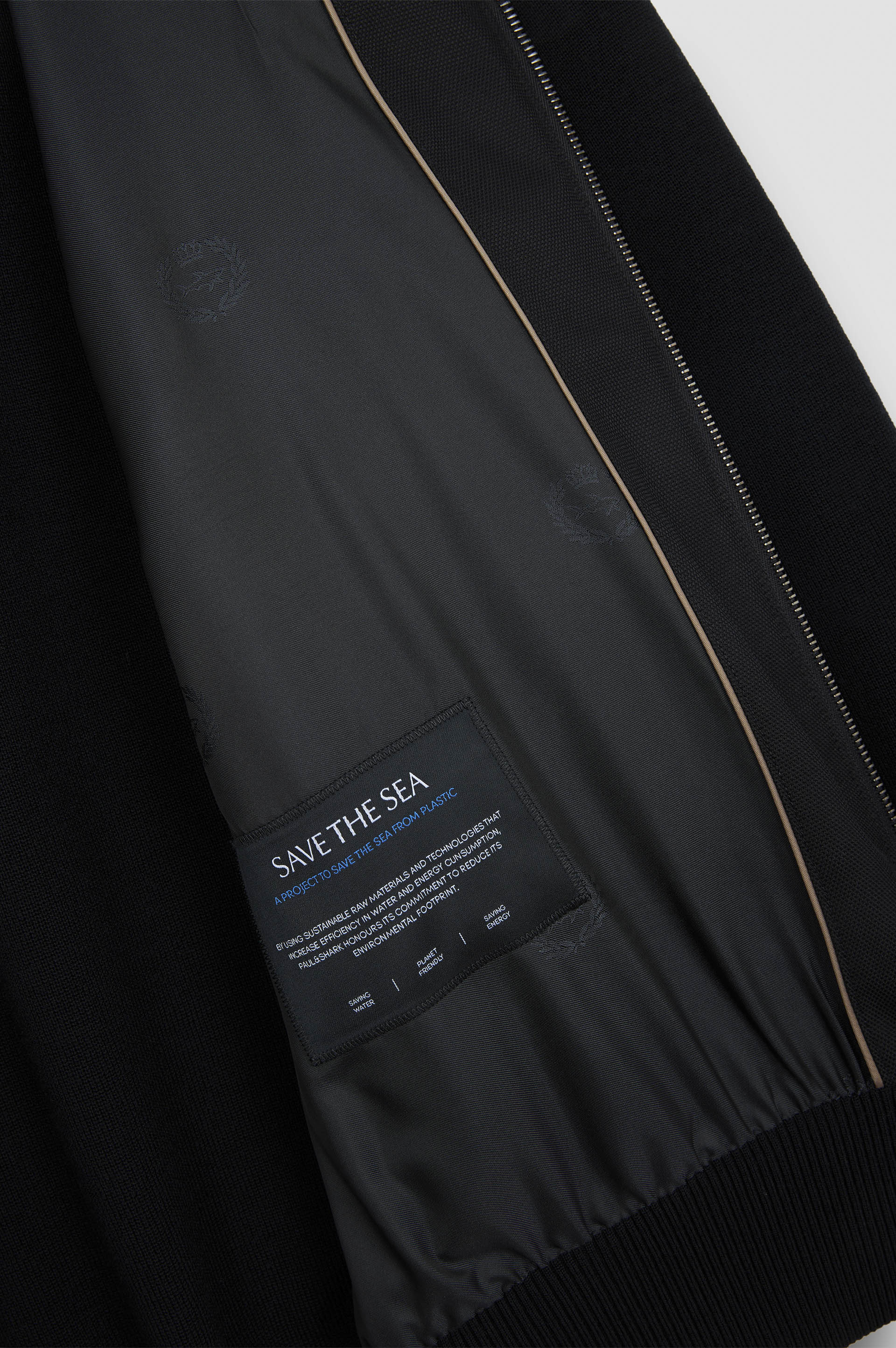 X-SOFT HYBRID ZIP-UP SWEATER IN SOFT COOL TOUCH WOOL AND TYPHOON® - 7