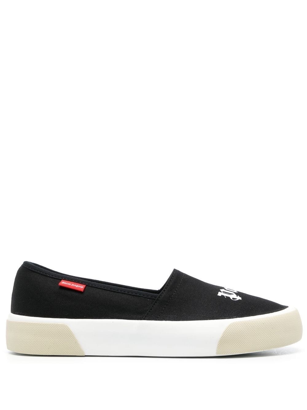 logo slip-on sneakers - 1