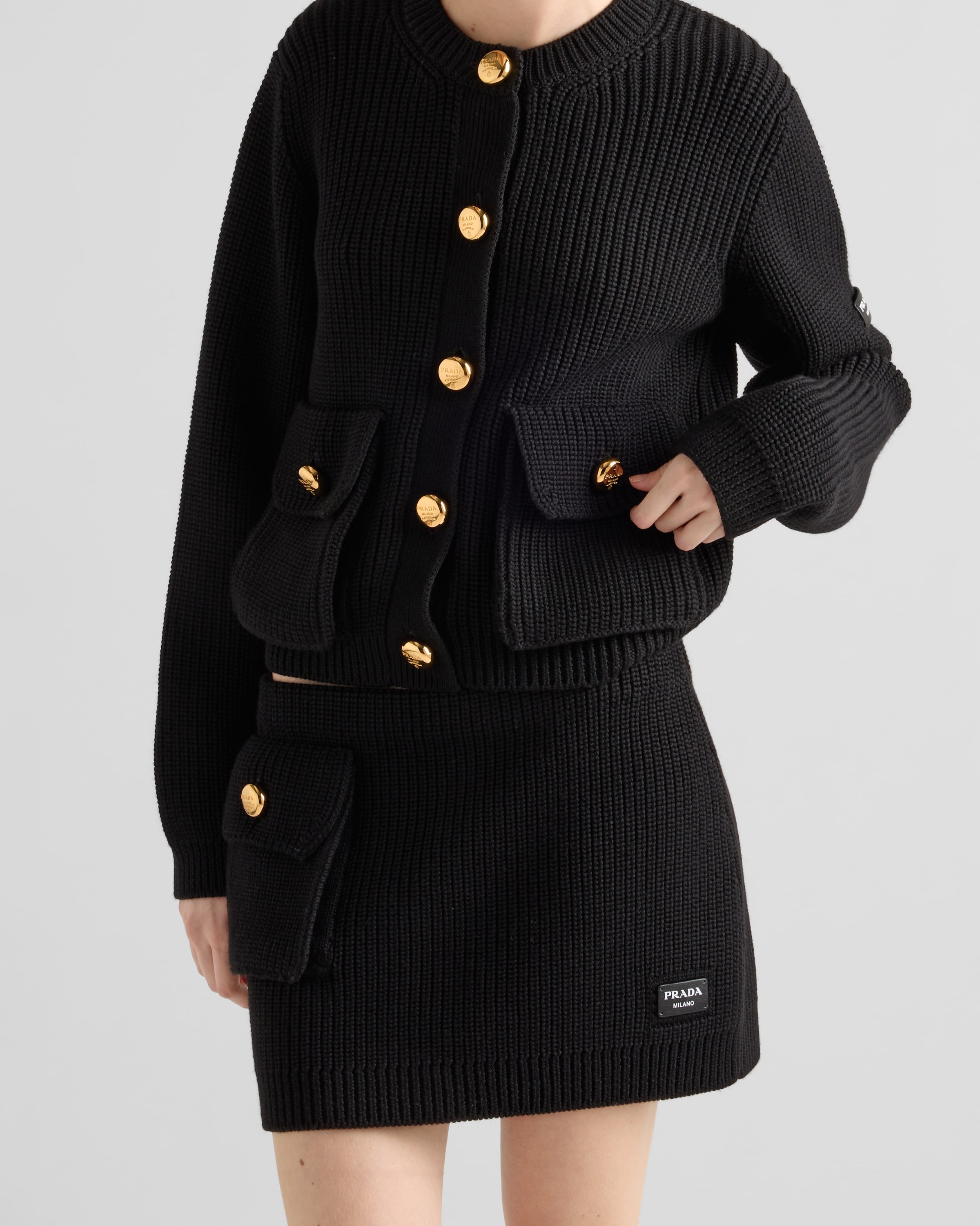 Wool miniskirt - 3