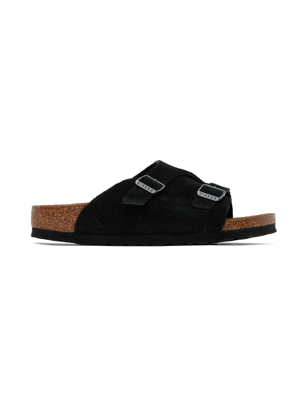 Black Narrow Zürich Sandals - 1