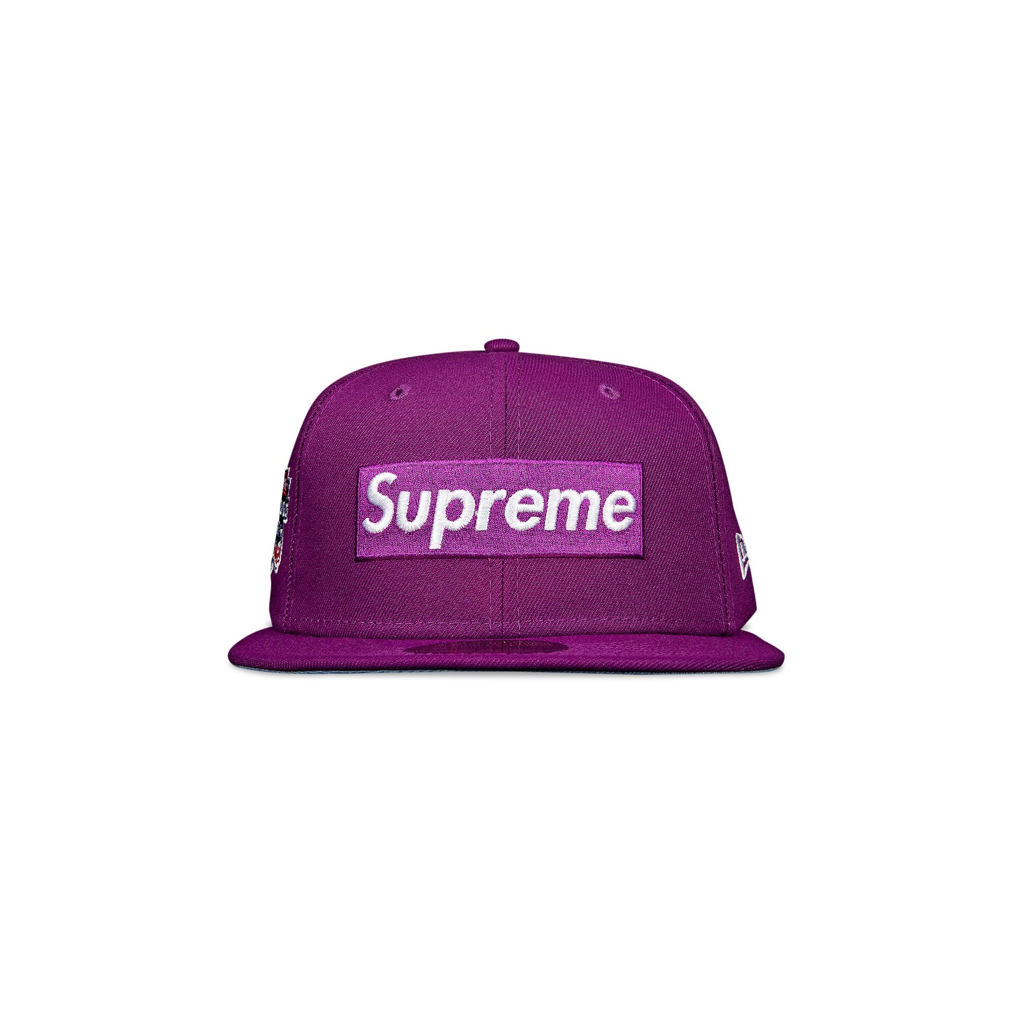 Supreme No Comp Box Logo New Era 'Lavender' - 1