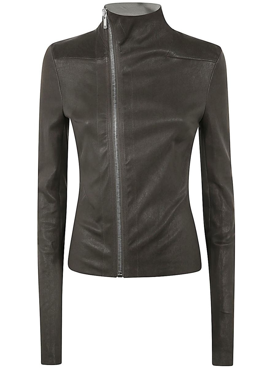 Rick Owens RICK OWENS GARY LEATHER JACKET CLOTHING - 1