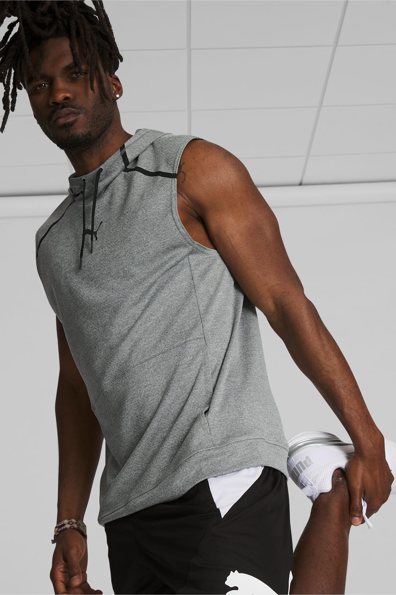 Tech Knit Men's Sleeveless Training Hoodie - 7