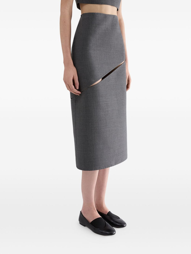 twill pencil skirt 4
