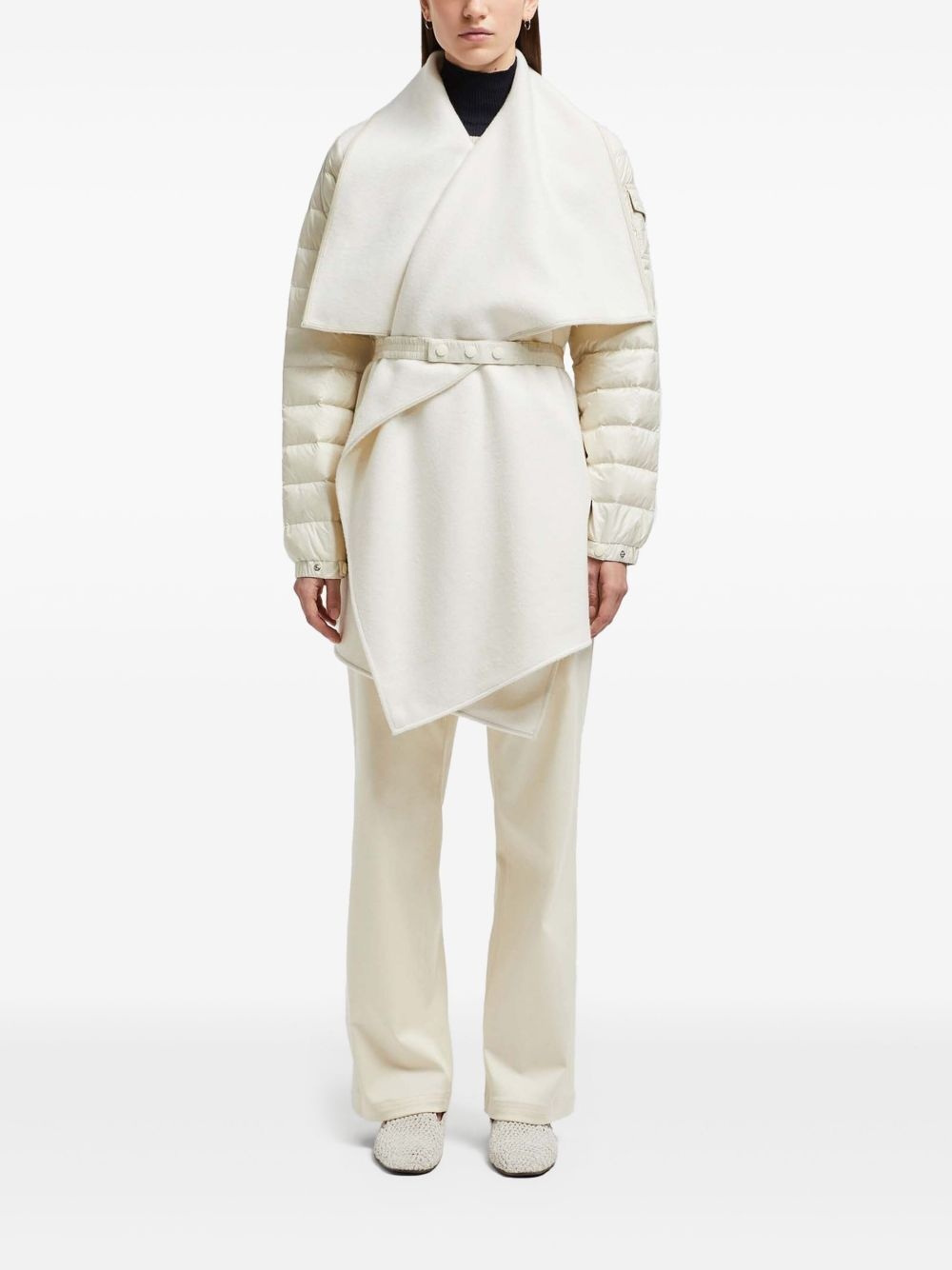 padded down cape - 2