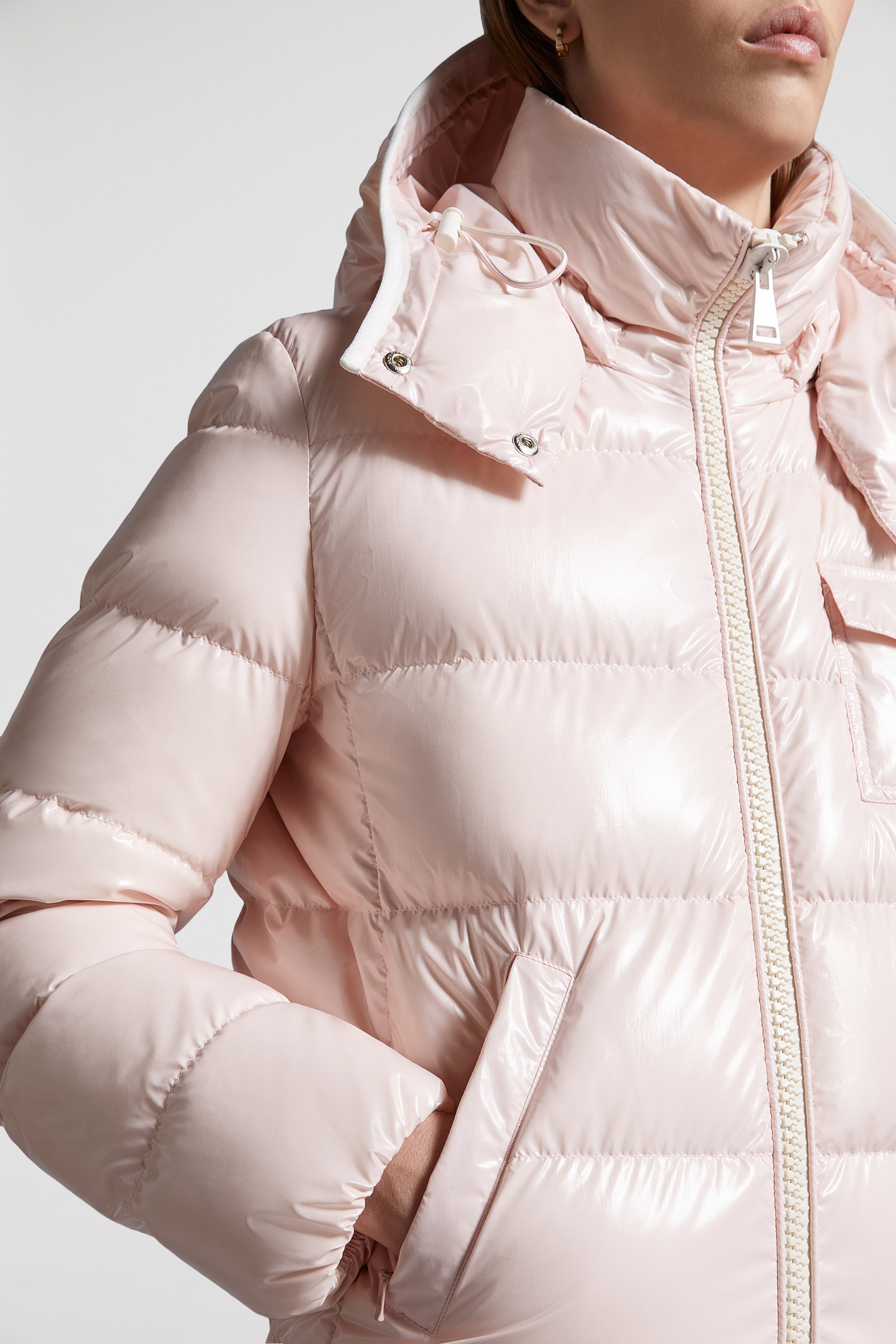 Andro Hooded Short Down Jacket - 7