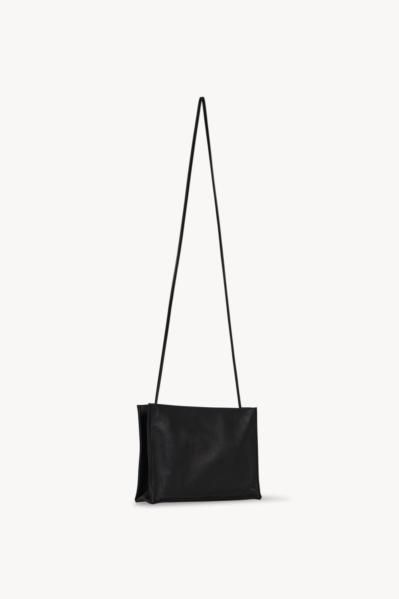 The Row Large To Go Crossbody Bag in Leather outlook
