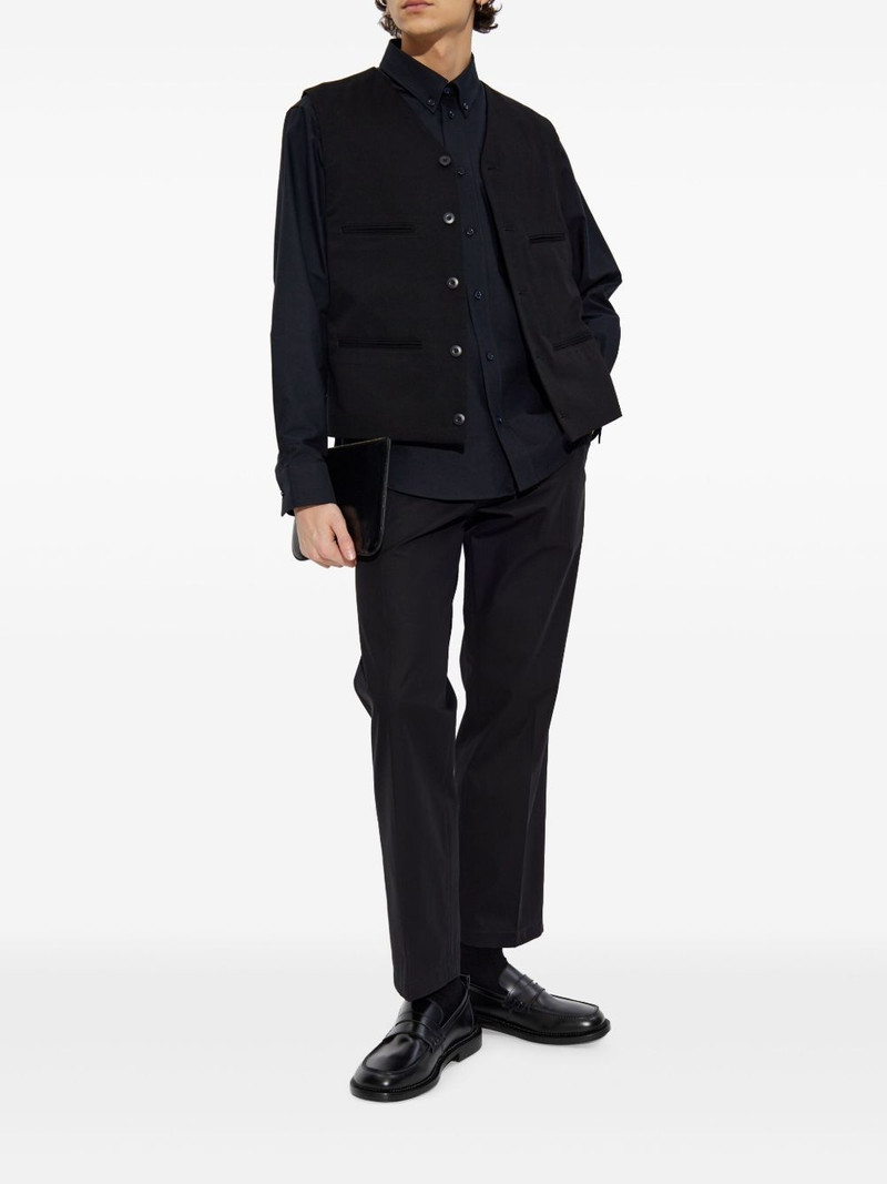 Burberry Equestrian Knight-embroidered trousers outlook