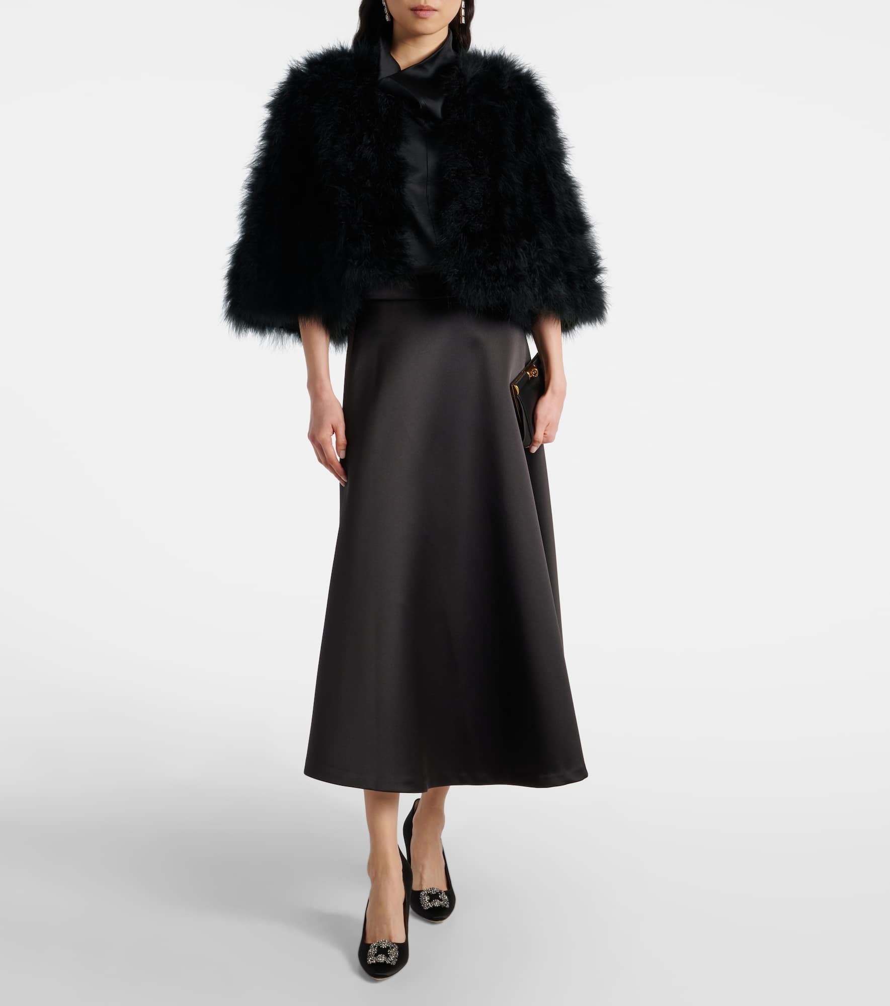 Faux fur cape - 2