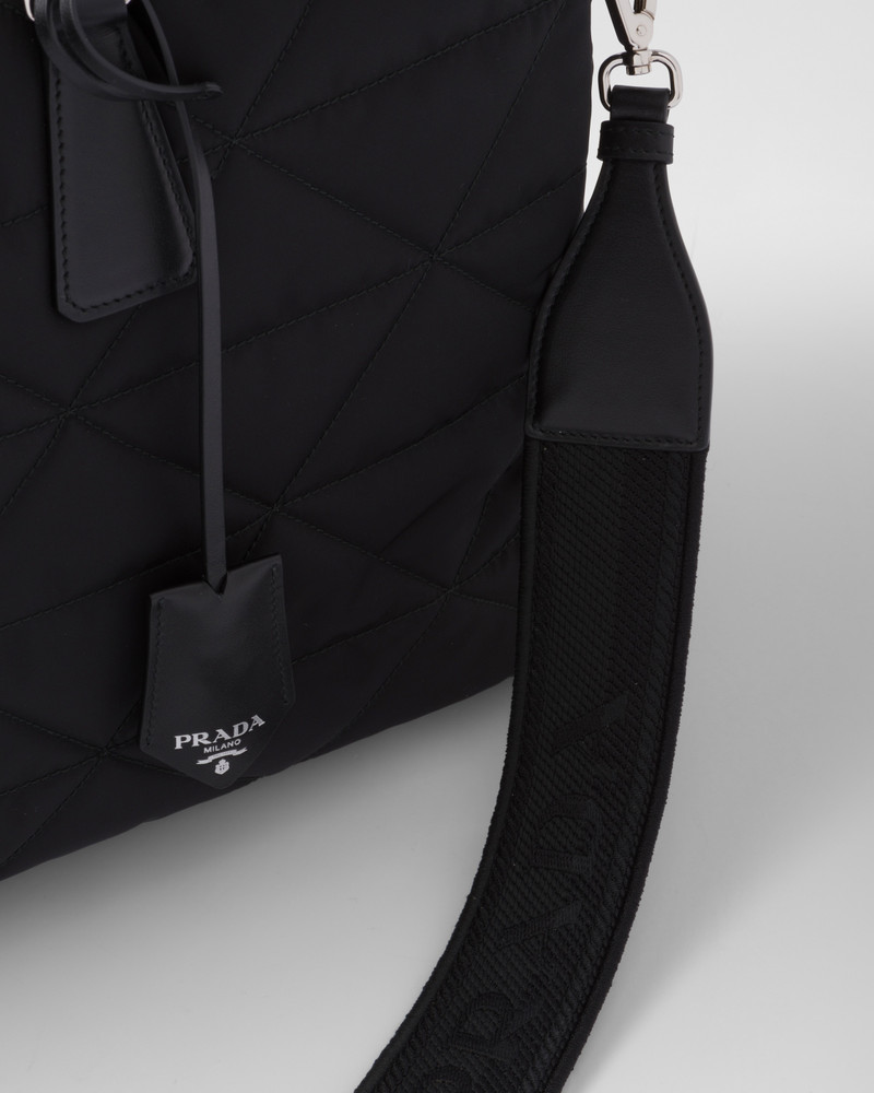 Quilted Re-Nylon travel bag 7