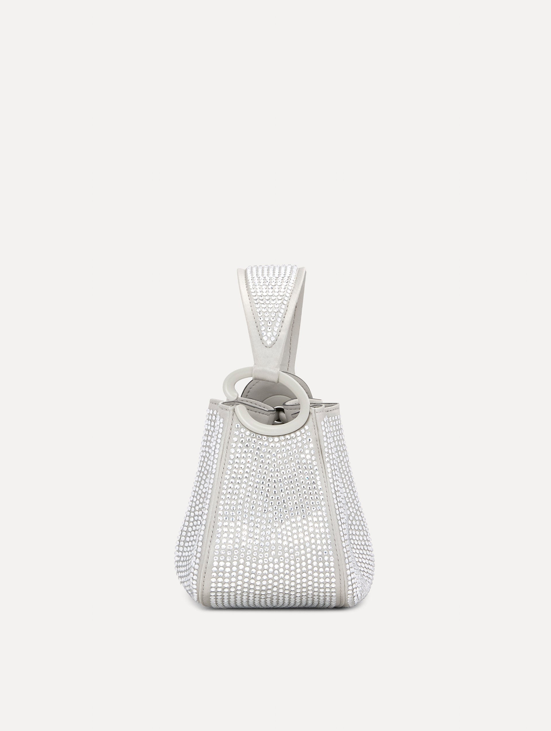 NANO CRYSTAL PAVÉ O HANDLE BAG - 3