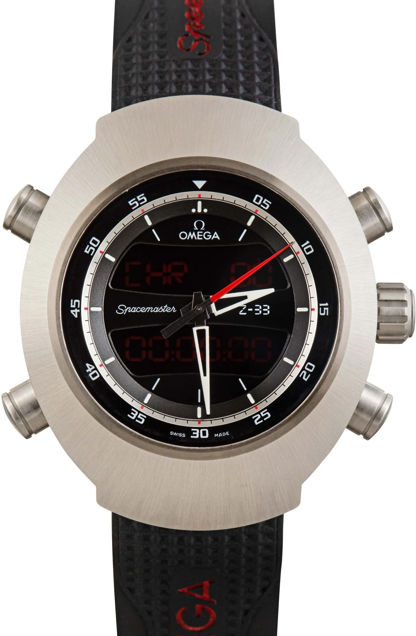 Omega Speedmaster Spacemaster Z-33 Titanium on Rubber - 1
