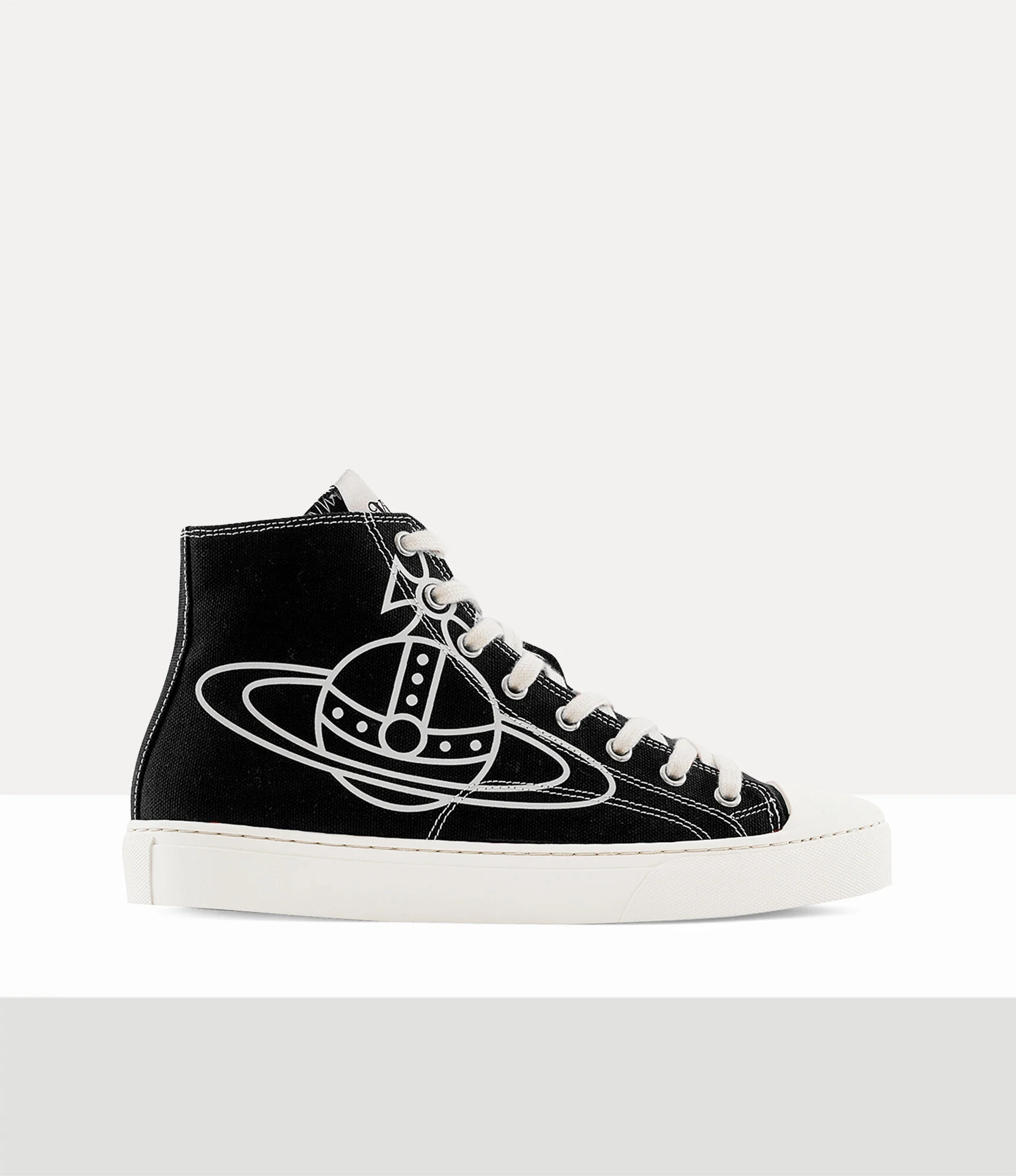HIGH TOP CANVAS PLIMSOLL - 1