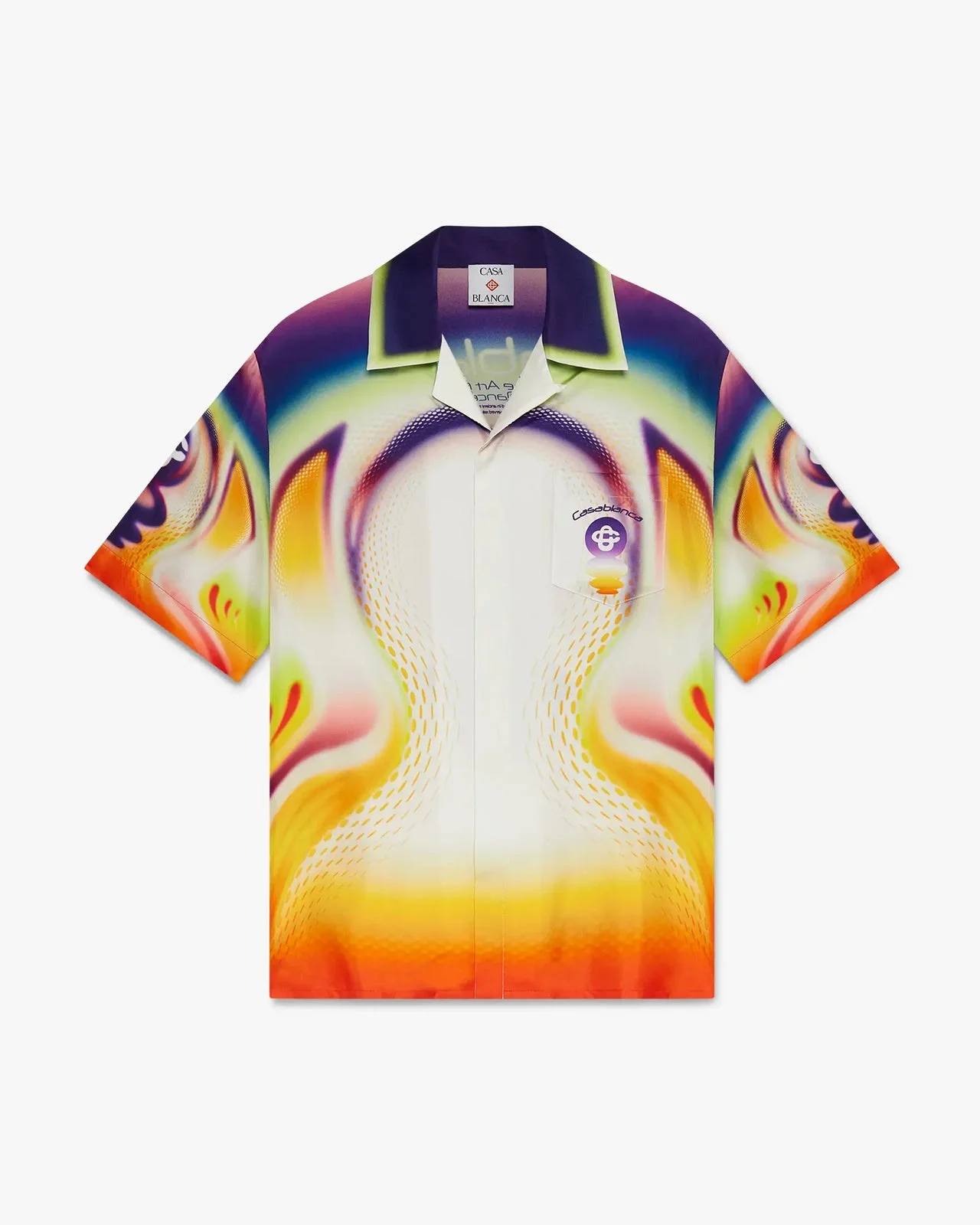 Sporchid Short Sleeve Silk Shirt - 1