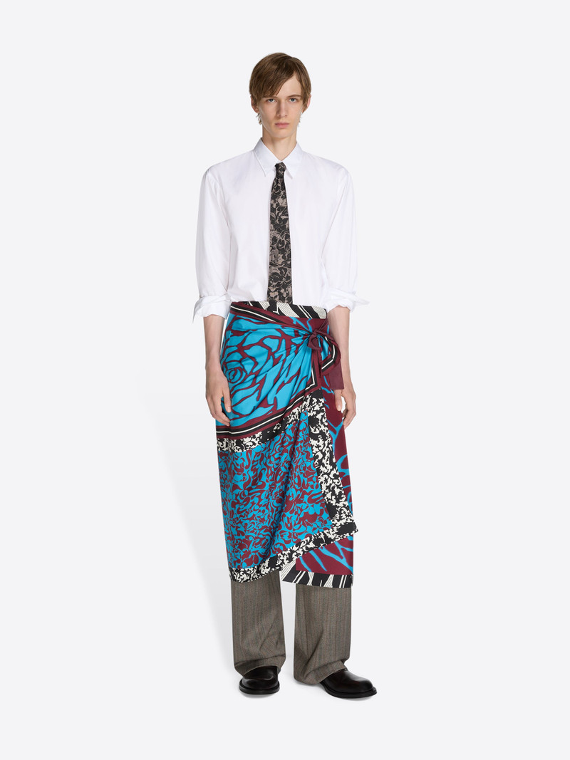 LONG WRAP SCARF-SKIRT 3