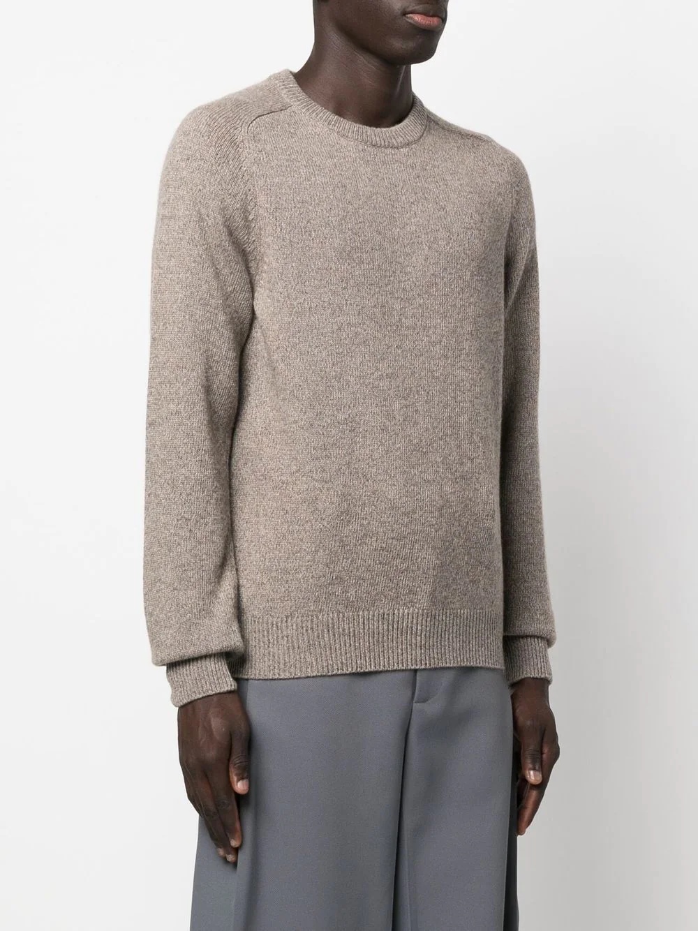 textured cashmere jumper - 3