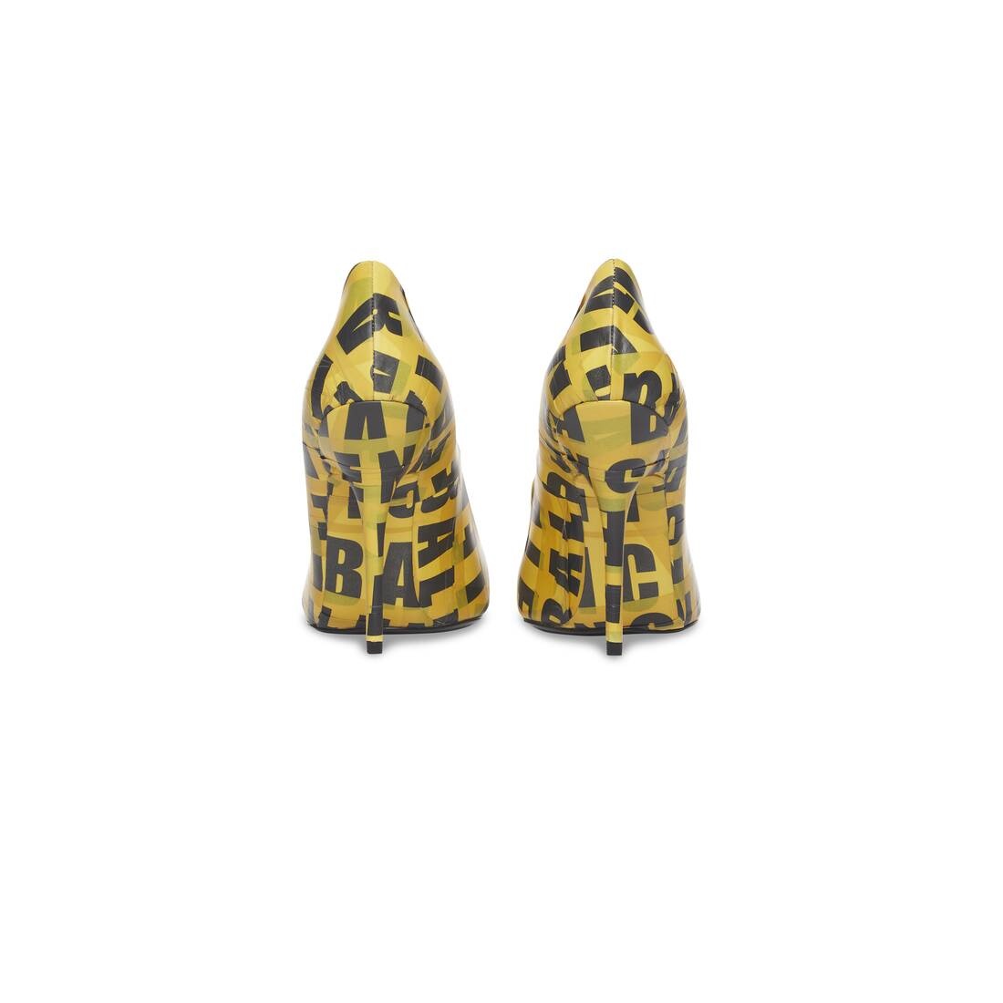 Women's Knife 110mm Pump  in Yellow - 5