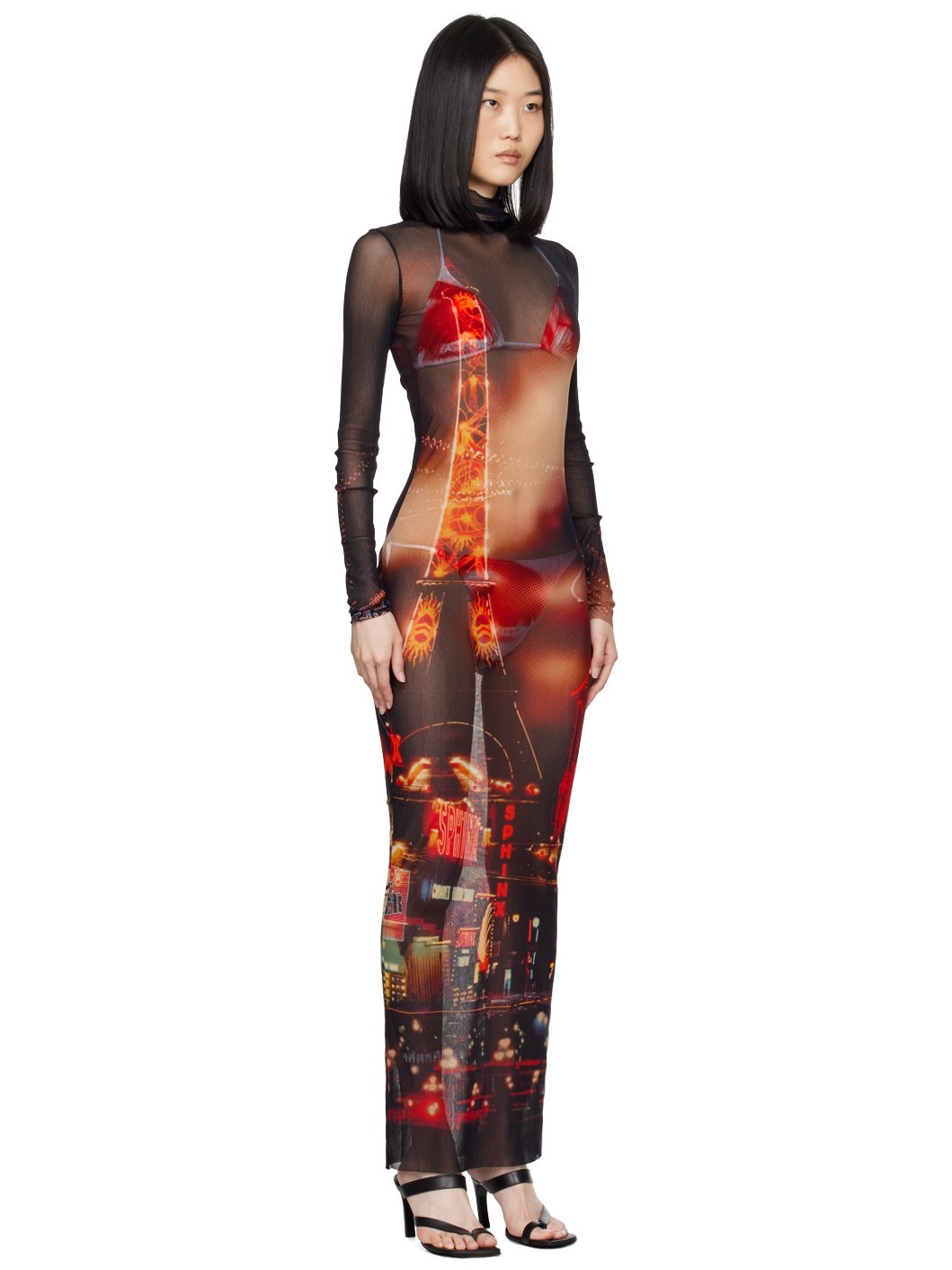 Red 'The Pigalle' Maxi Dress - 2