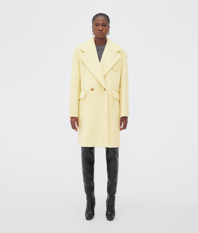 Double Face Alpaca Coat - 1