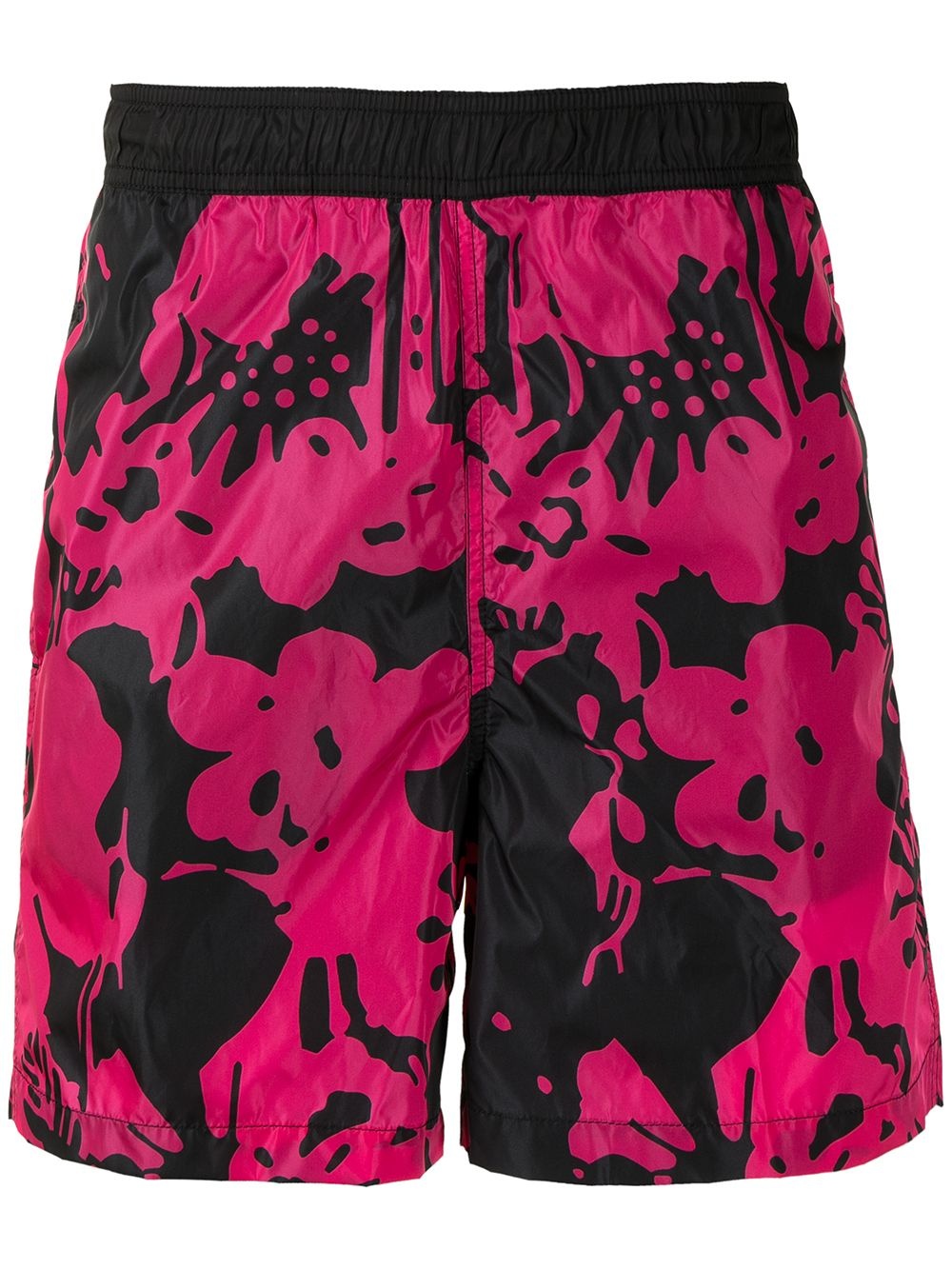 abstract-print swim shorts - 1