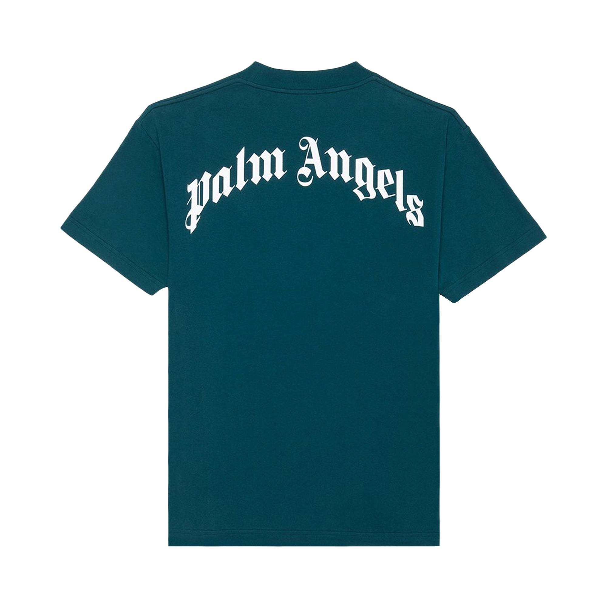 Palm Angels Bear Tee 'Forest Green/Brown' - 2