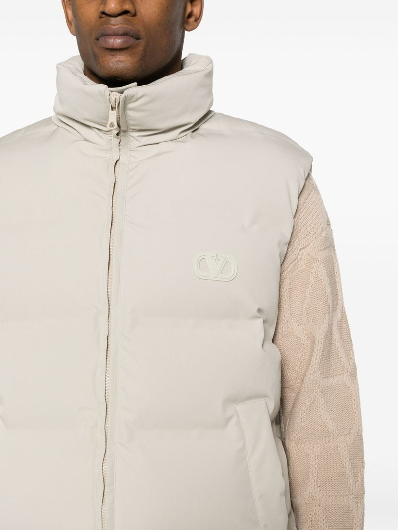 Maxi-VLogo down gilet 5