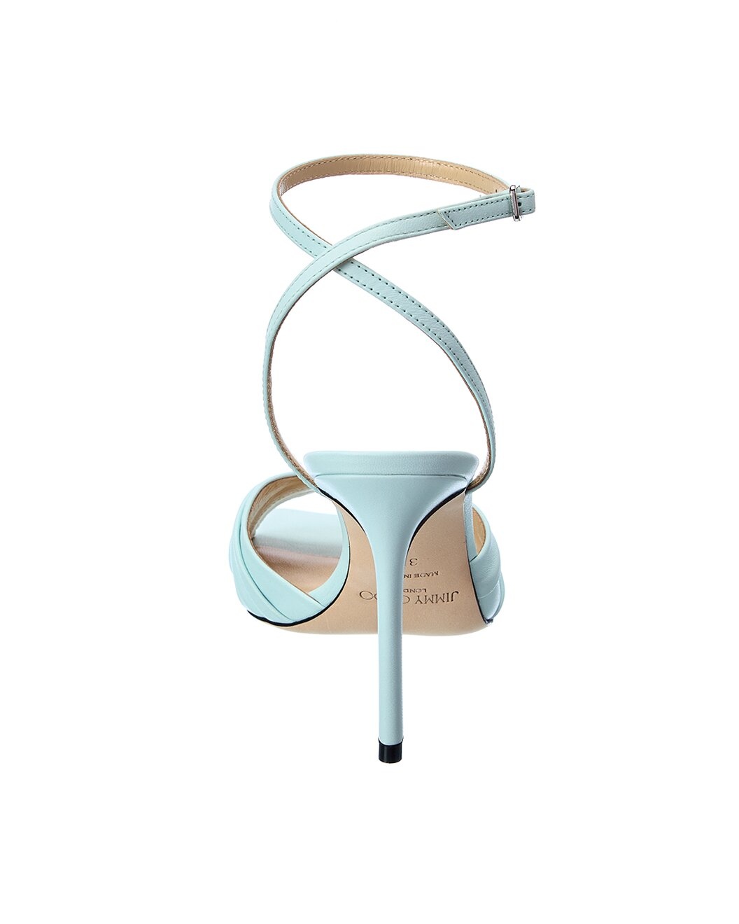 Jimmy Choo Basil 95 Leather Sandal - 3