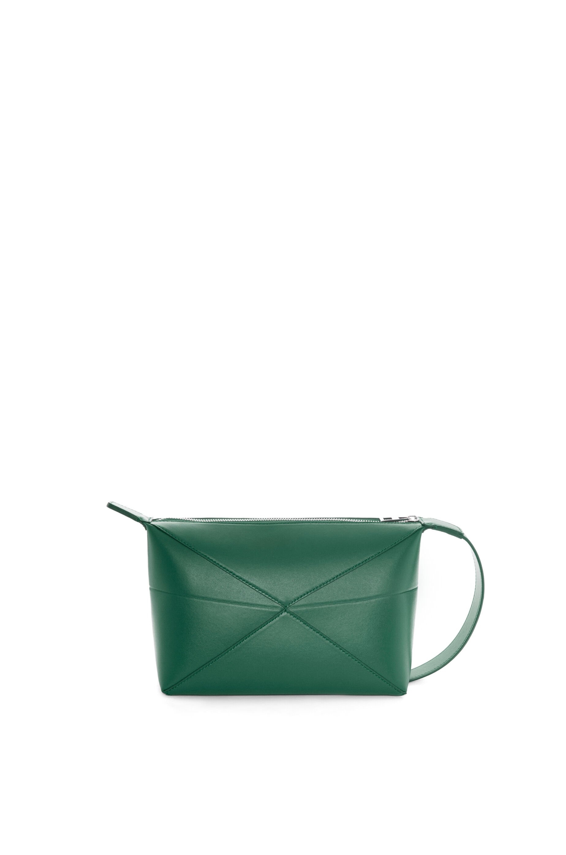 Puzzle Fold wash bag in shiny calfskin - 4