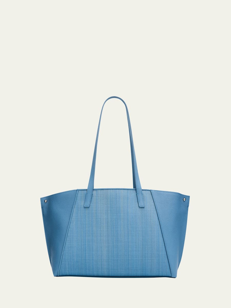 Ai Horsehair & Leather Tote Bag 1