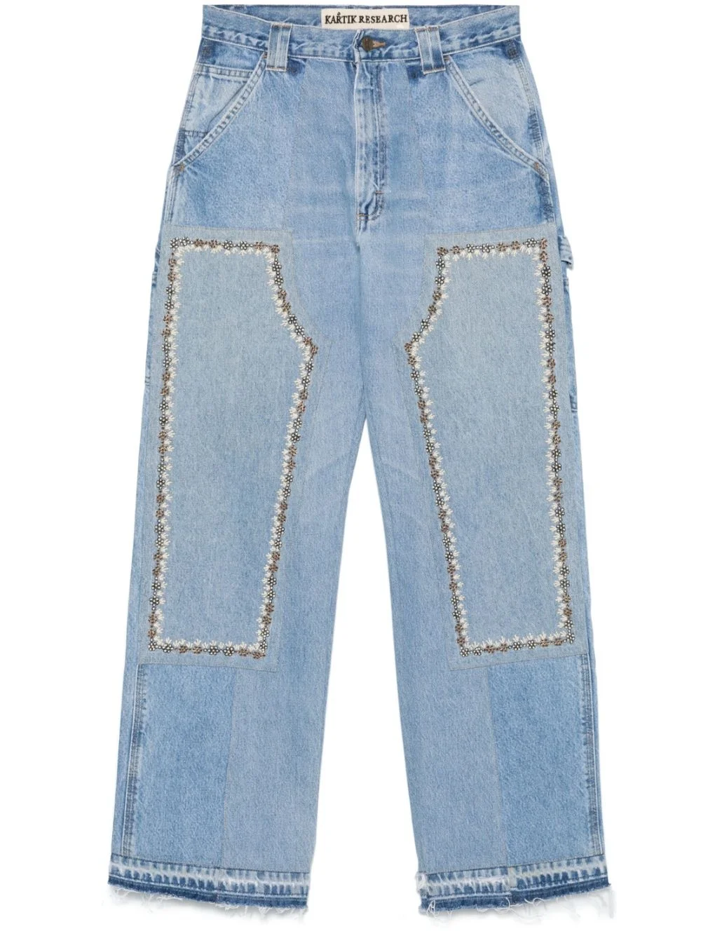 Double Patch Knee jeans - 1