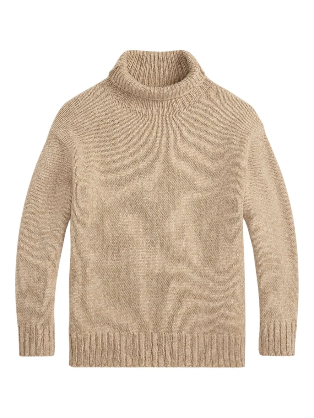 turtleneck wool sweater - 1