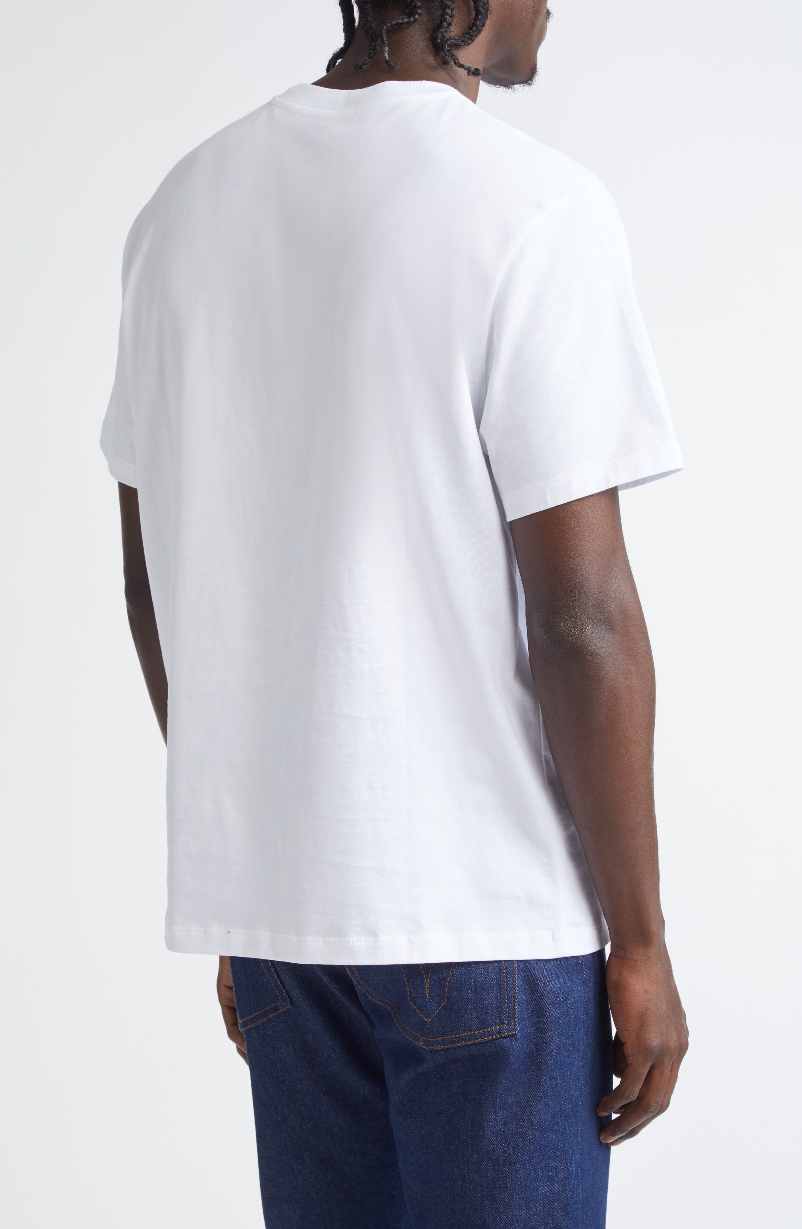 AMI PARIS Ami de Coeur Organic Cotton T-Shirt in White/100 at Nordstrom - 2