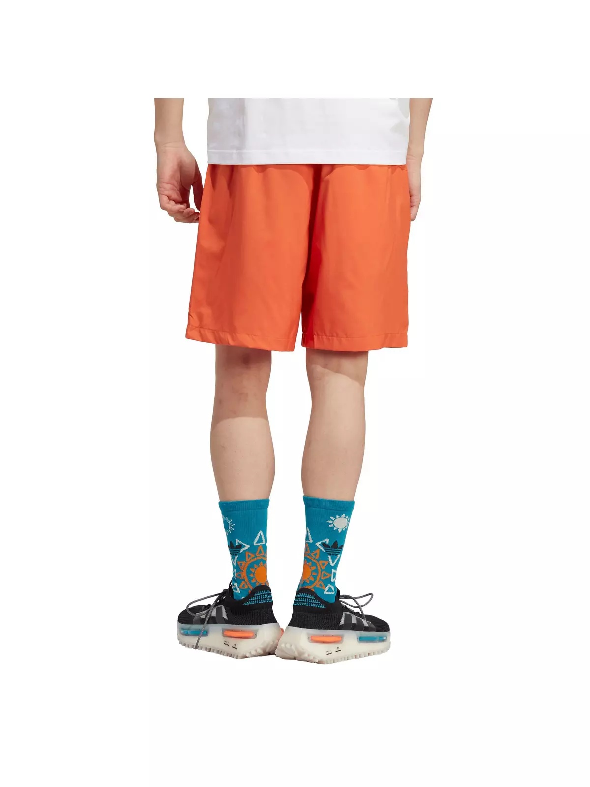 Men's Adventure Woven Shorts-Orange - 2