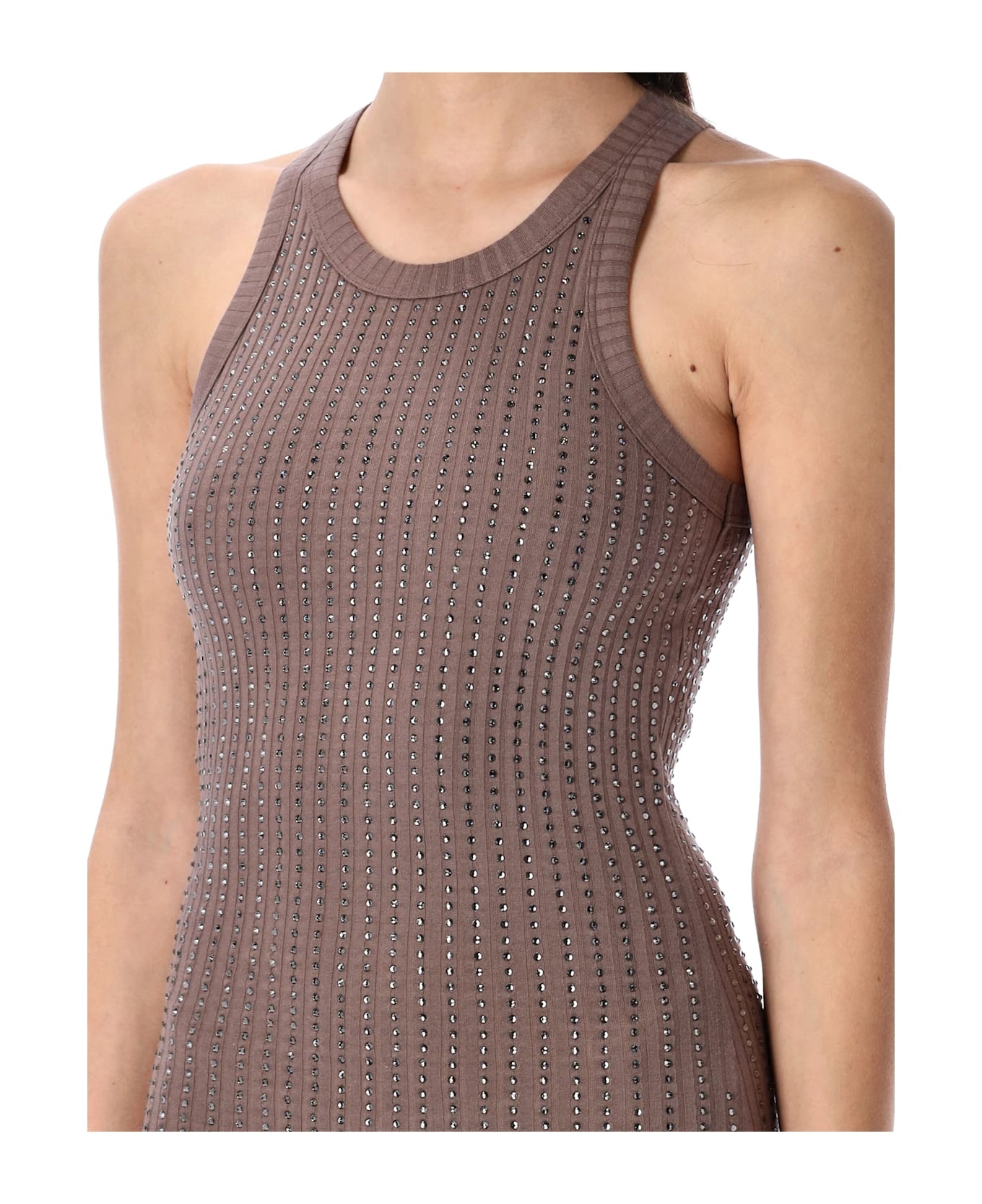 Strass Tank Mini Dress - 3