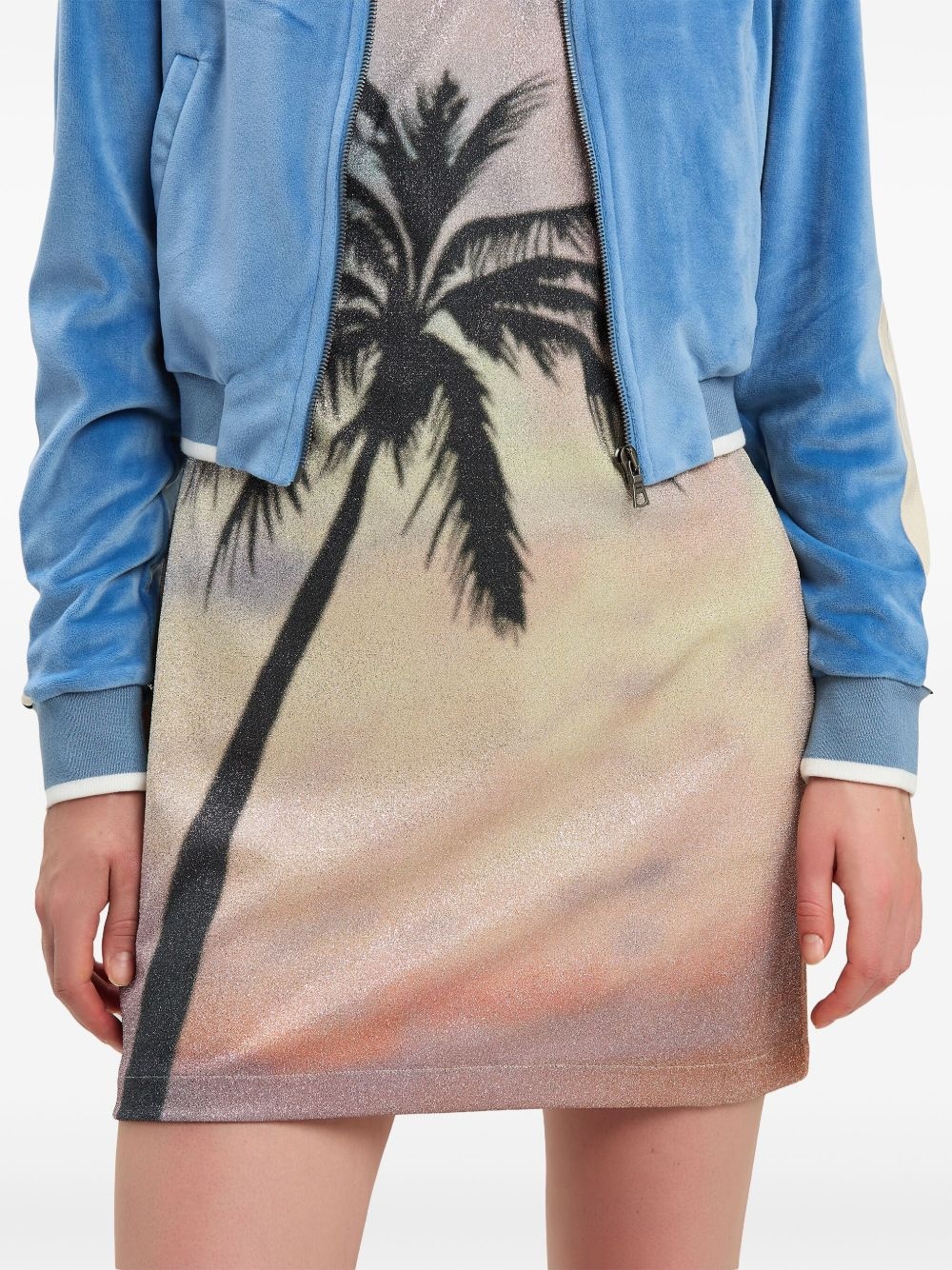 Sunrise Palm mini dress - 6