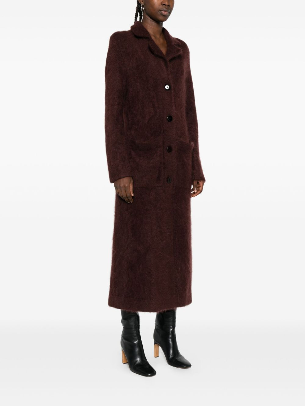 patch-pocket coat - 3