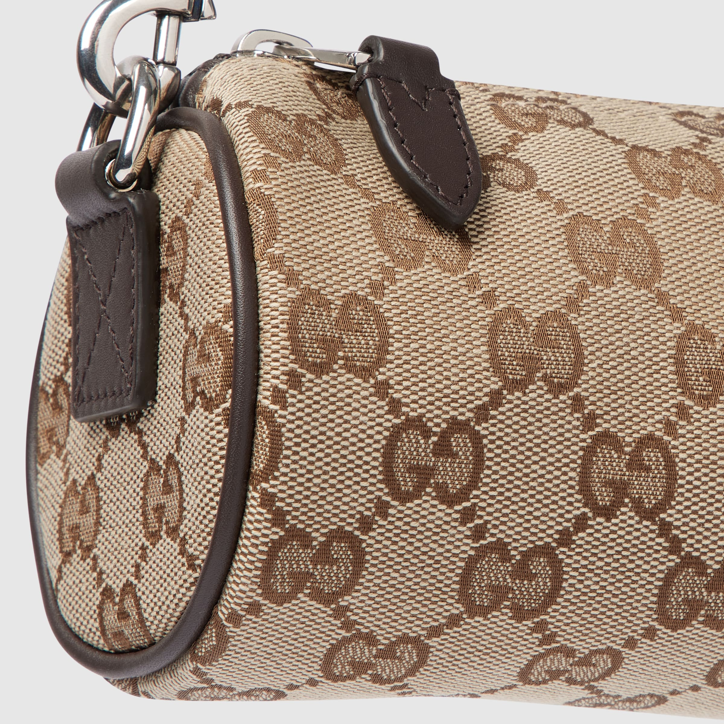 GG canvas mini boston bag - 9