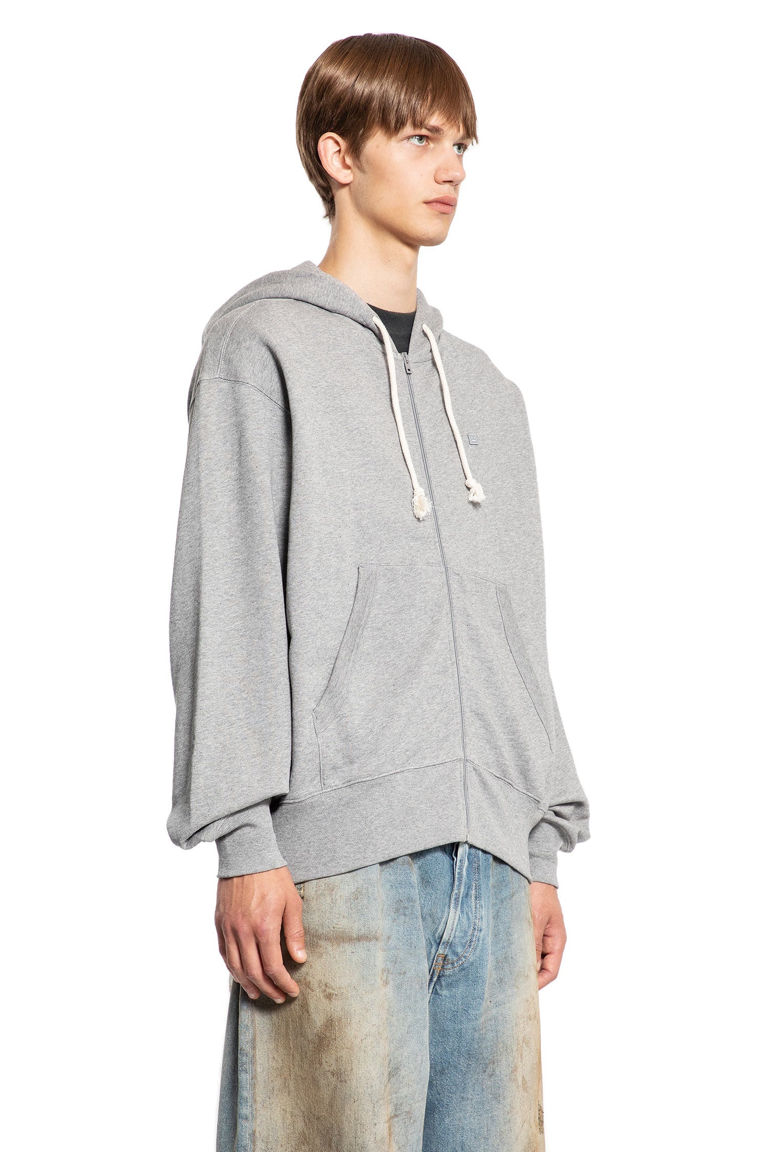 ACNE STUDIOS MAN GREY SWEATSHIRTS - 3