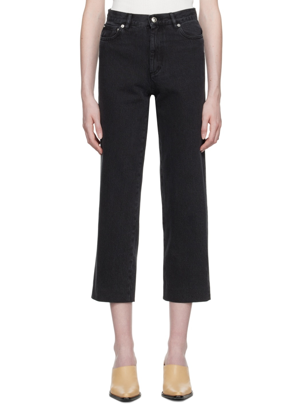 Black New Sailor Jeans - 1