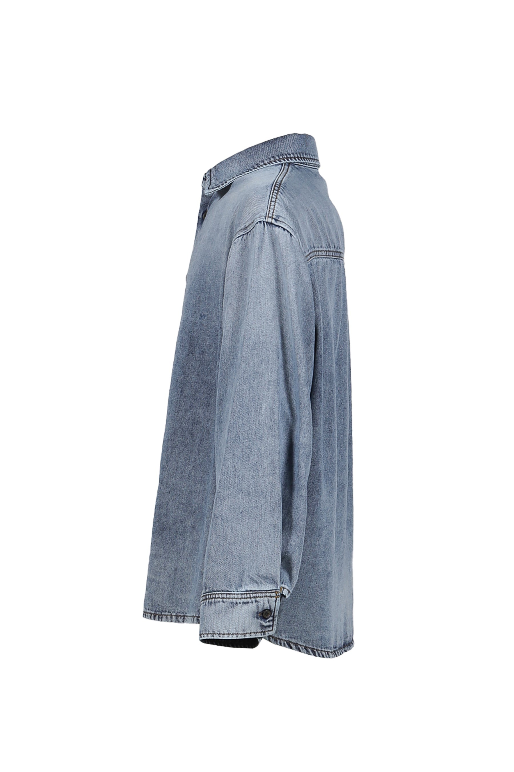 KEANU - TENCEL SHIRT / SAN FRAN BLU - 3