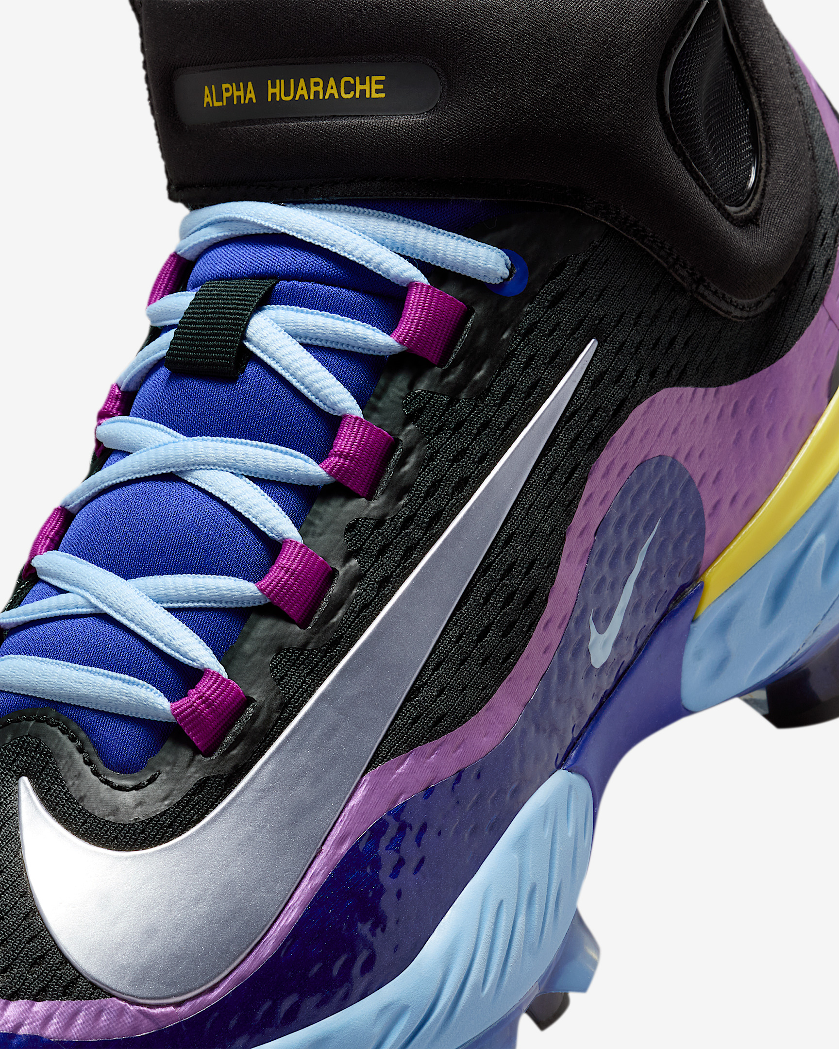 Nike Alpha Huarache Elite 4 Mid NRG Baseball Cleats - 8
