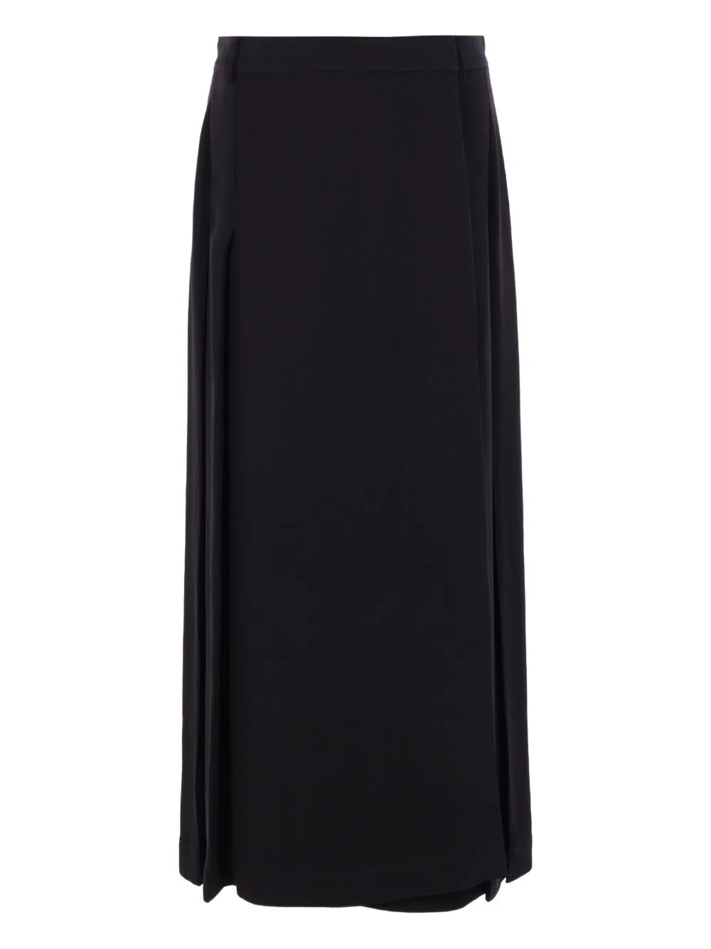 belt-loop midi skirt - 1