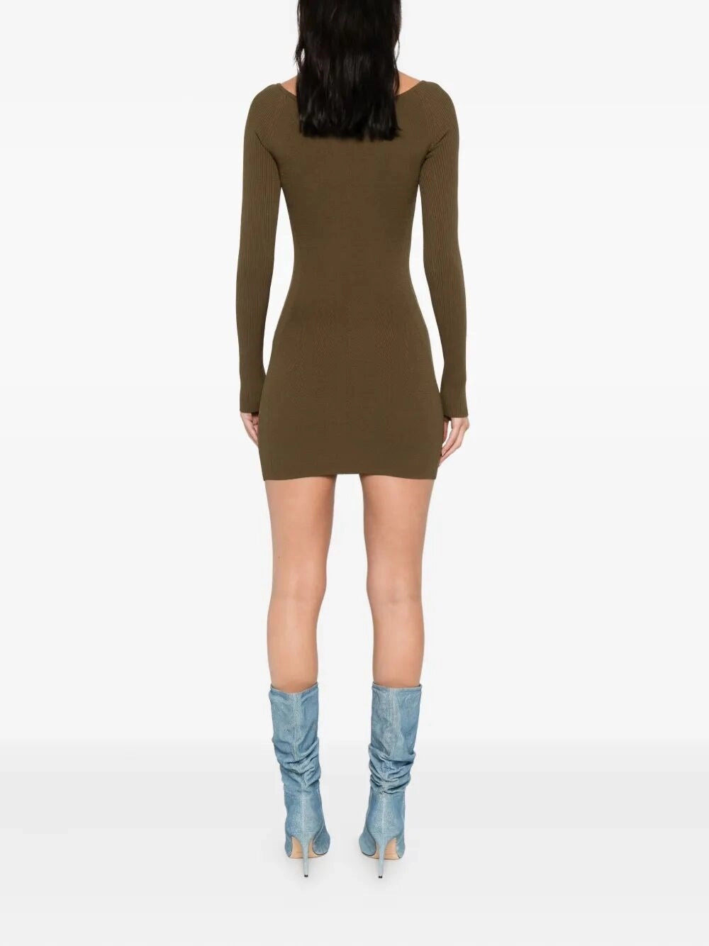 Diesel Women `M-Vera` Off-The-Shoulder Dress In Ribbed Knit - 5