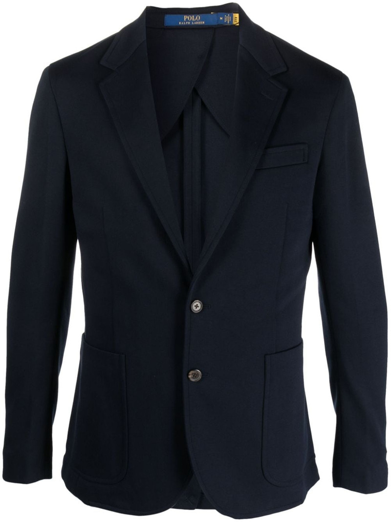 single-breast notch-lapel blazer 1