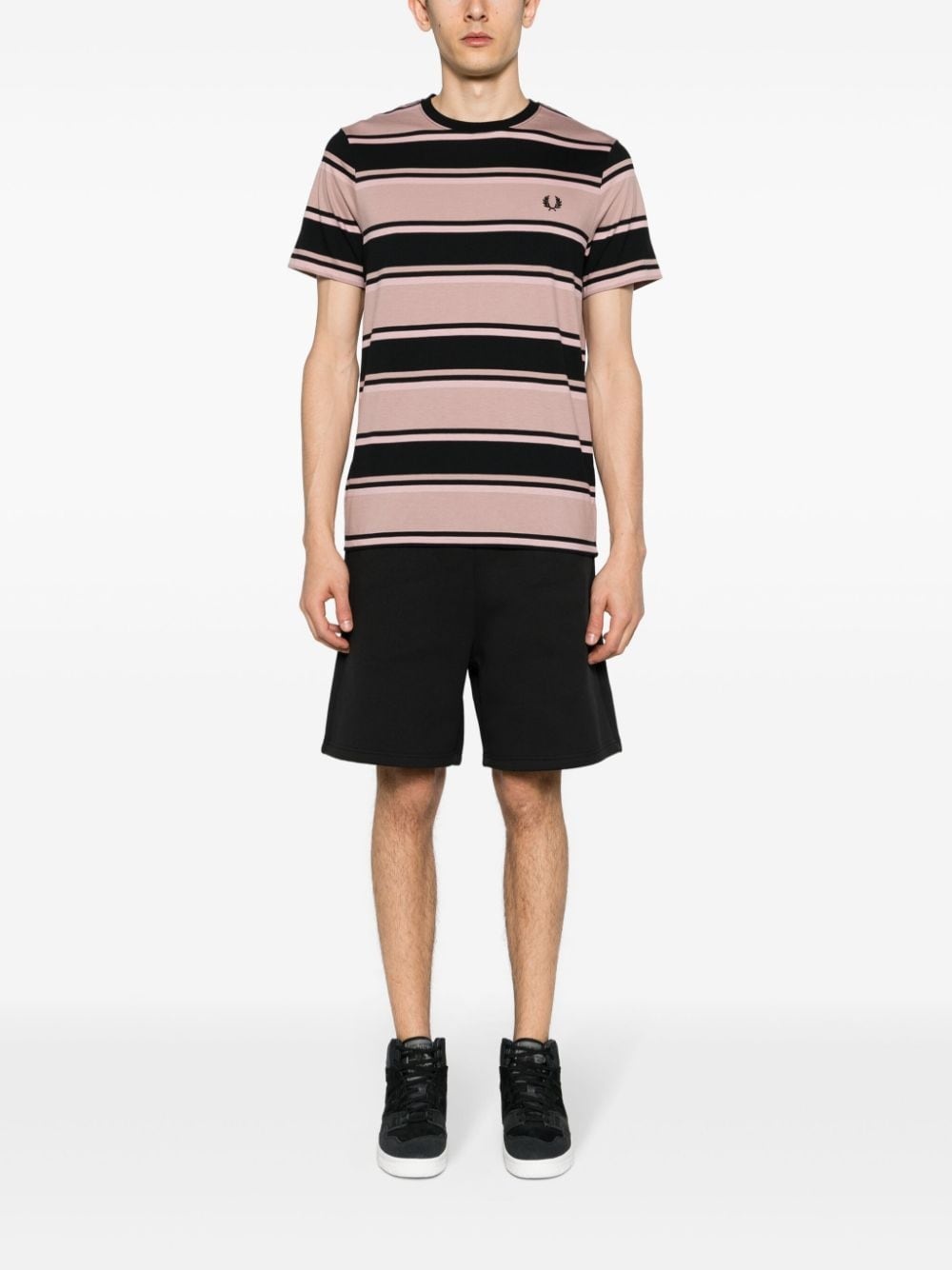 striped cotton T-shirt - 2