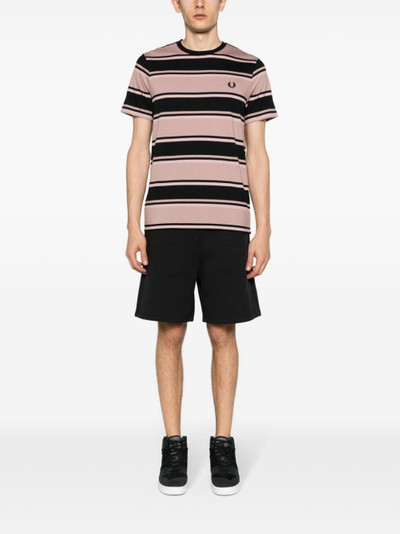 Fred Perry striped cotton T-shirt outlook